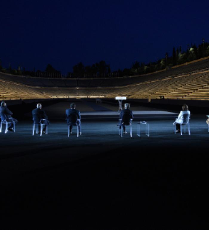 Ιnauguration Event of the new Lighting Design of the Panathenaic Stadium ( Kallimarmaro )